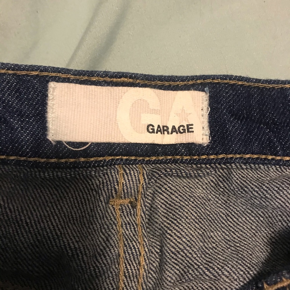 Garage Ripped Jean Shorts - Picture 3 of 4